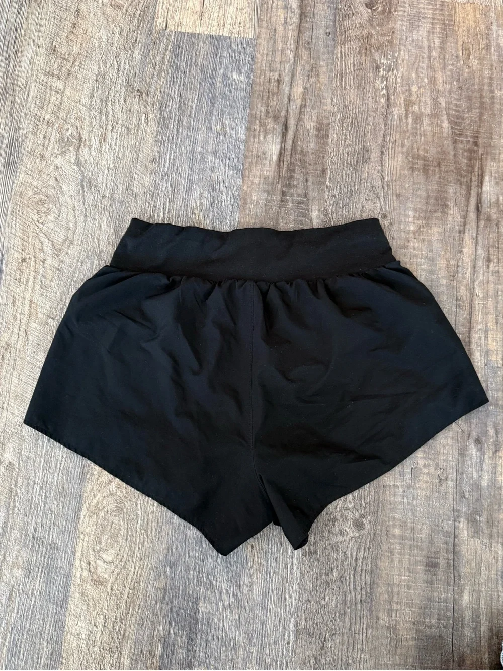 Fabletics Black Women's Athletic Shorts with Logo Size S/M Boy Short Liner